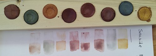 Seaside Watercolor Palette